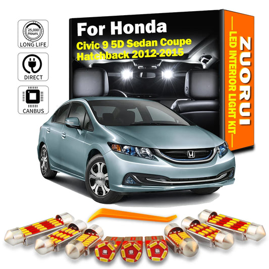 LED Honda Civic Sedan Coupe Hatchback 2012-2015