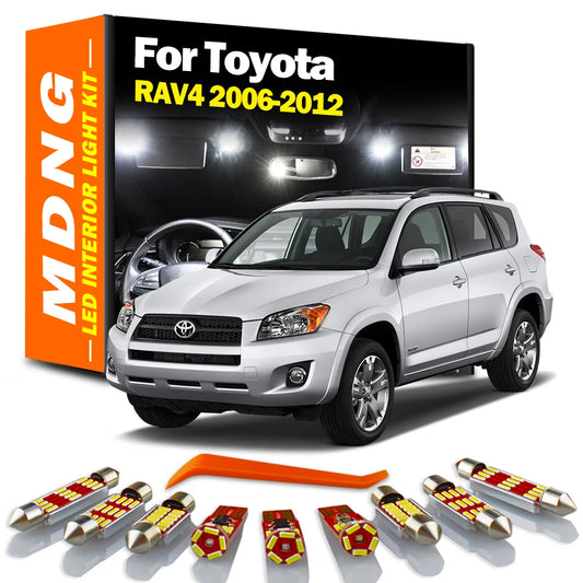 LED Interior Light Kit For 2006 2007 2008 2009 2010 2011 2012 Toyota RAV4