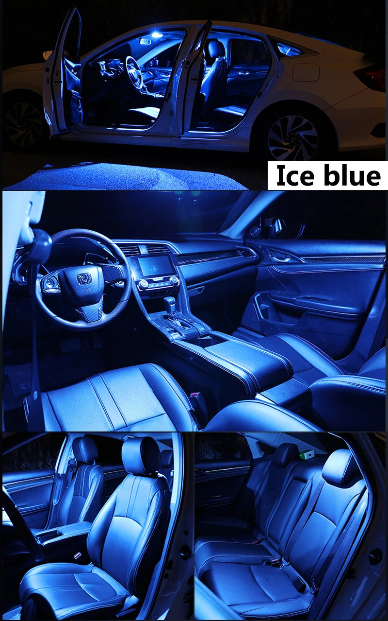 LED Bulbs For Toyota Tacoma 2005- 2010 2011 2012 2013 2014 2015 LED Interior Dome License Plate Light Kit