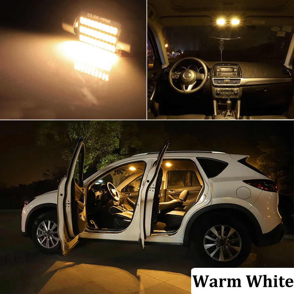 LED For BMW X1 E84 F48 X2 F39 X3 E83 F25 X4 F26 X5 E53 E70 F15 F85 X6 E71 E72 Car Accessories