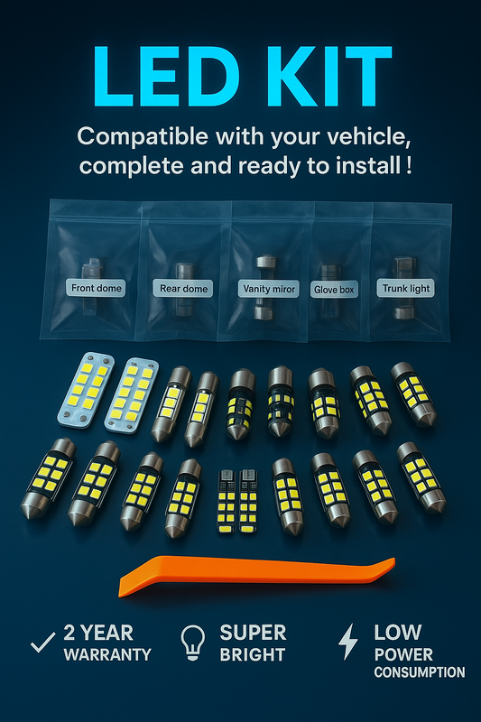 LED Bulb Interior Light Kit For Audi A1 8X A3 8L 8P 8V A4 B5 B6 B7 B8 A5 A6 C5 C6 C7 A7 Q5 8R Q7 4L